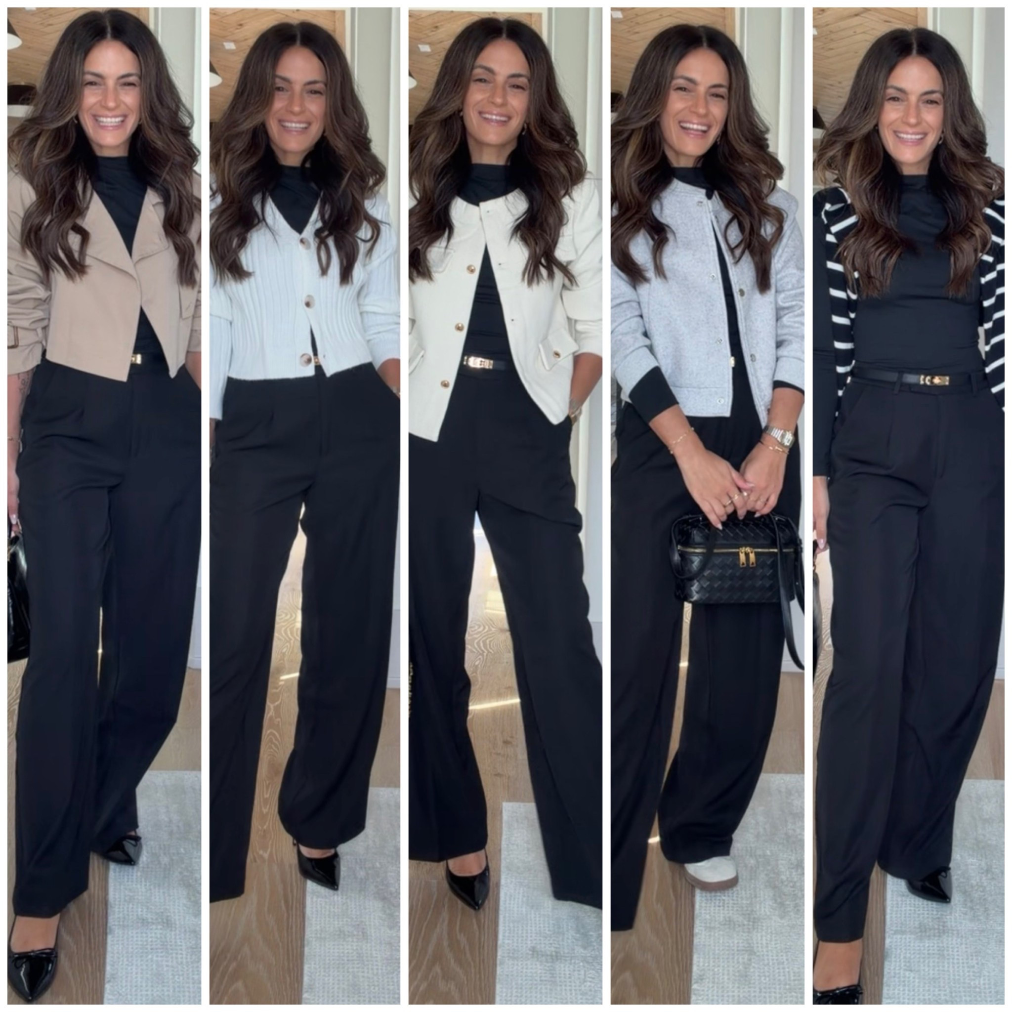 🖤One Base, Endless Outfits.

#LTKWorkwear #LTKOver40 #LTKTravel