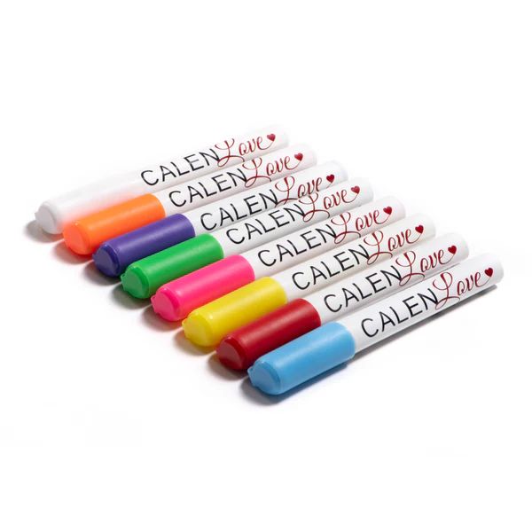 Neon Wet Erase Marker 8 Pack | Calen Love