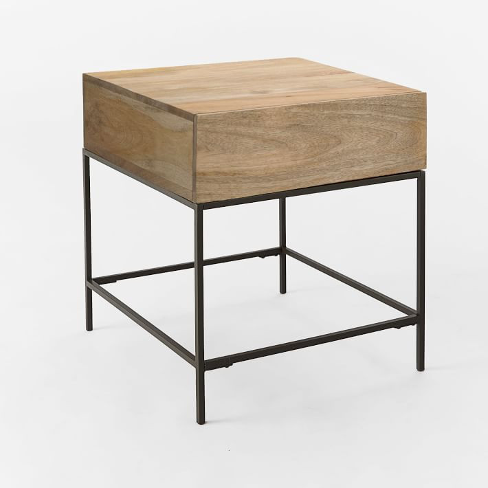 Industrial Storage Side Table | West Elm (US)
