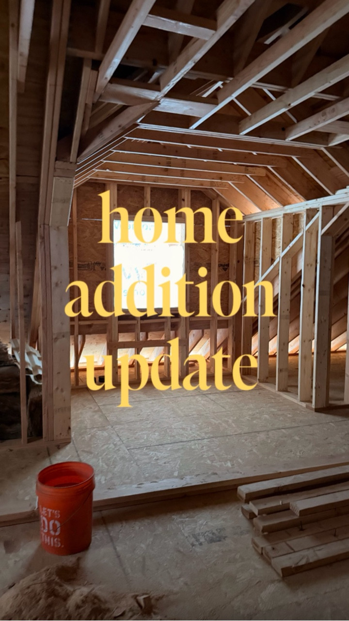 Another home update - Attic is framed out which will be the kids playroom/lounge as they get older. I want all of their toys, crafts, game consoles upstairs. Deciding whether to put a tv or projector up here also. 

I was on the fence about hardwood or carpet but we are going to do rugs to absorb the noise as I’m sure the kids are going to be jumping around when they have friends over. I want this space to be super kid friendly where I don’t have to really worry if they make a mess or not. Strictly kid space. 

What do you guys think? 

Home addition, home renovation, attic playroom, east coast mom, New Jersey mom, Nj mom, home construction, playroom for kids 

#LTKvlog #LTKHome #LTKmomlife