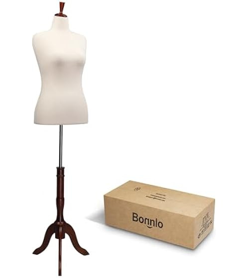 Female Dress Form Pinnable Mannequin Body Torso with Tripod Base Stand | Amazon (US)