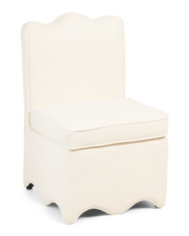 Scalloped Bottom Skirted Dining Chair | Kitchen & Dining Room | Marshalls | Marshalls