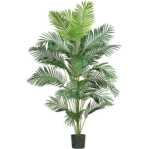 Nearly Natural 7ft. Paradise Artificial Palm, Green - Walmart.com | Walmart (US)