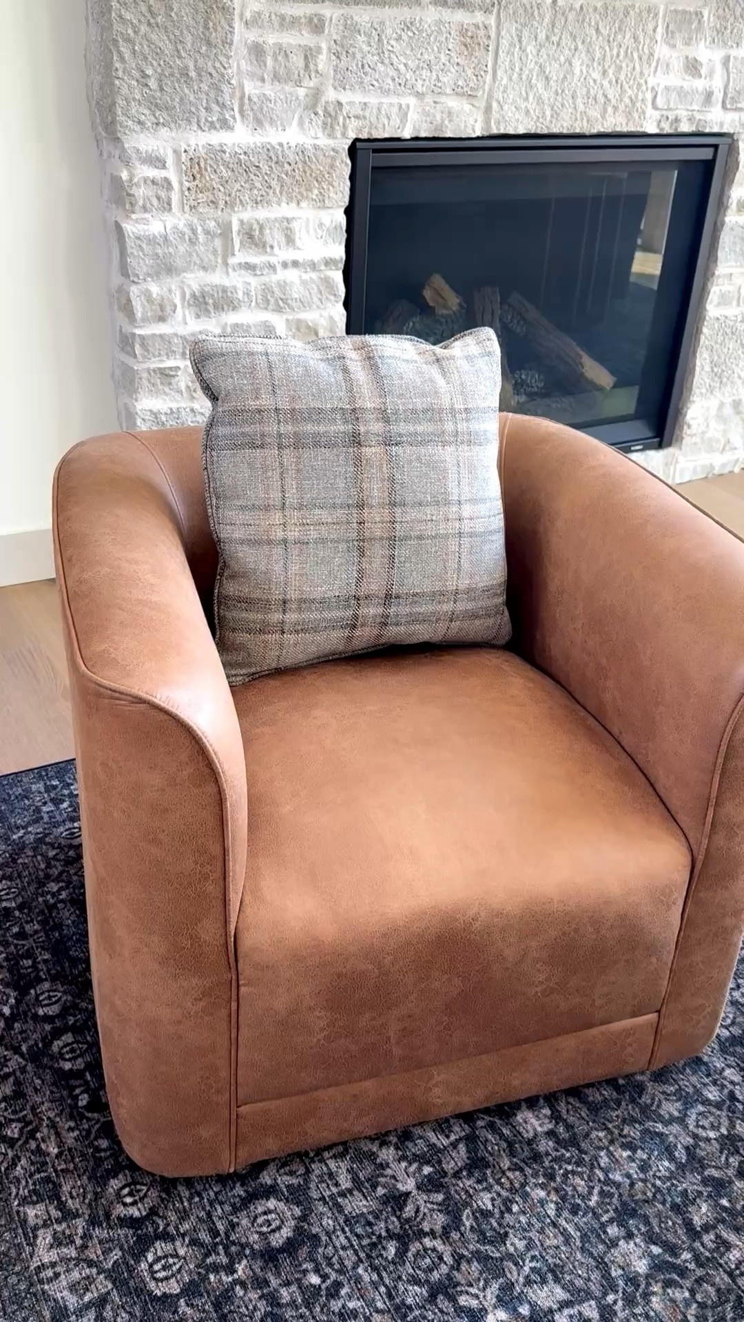 The perfect accent chair. Wipeable material, swivels and provides enough back support. We have two! 

#LTKHome