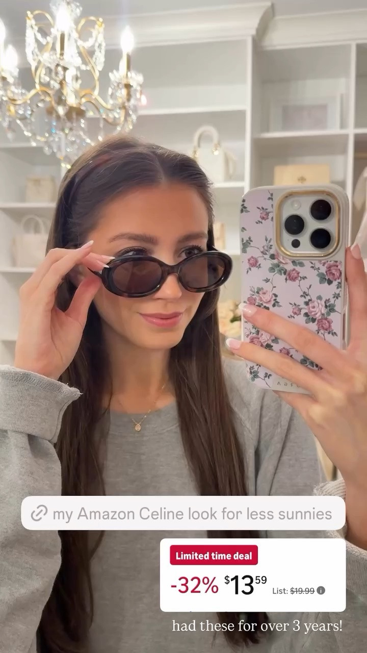 had these for over 3 years! Amazon sunglasses giving Celine vibes!!💕

#LTKSeasonal #LTKootd