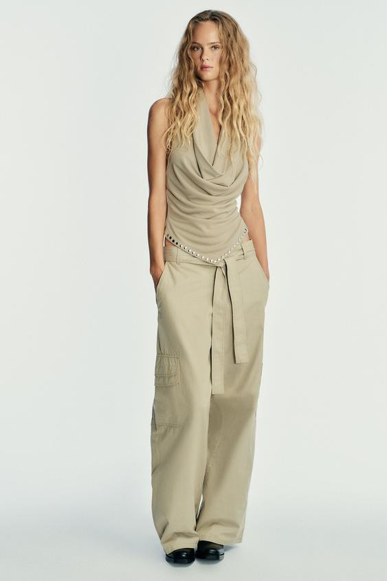 VOLUME CARGO TROUSERS | Zara UK