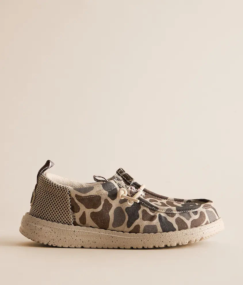 Boys - Wally Funk Deer Camo Shoe | Buckle