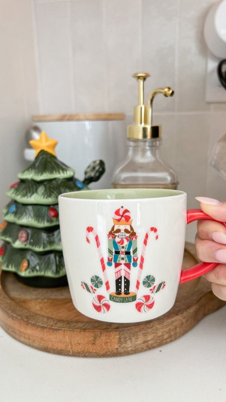 how cute are these nutcracker mugs! I am obsessed! #nutcracker #coffeemug #mug #christmasmug #christmascoffeemug #christmasdecor

#LTKHoliday #LTKhome #LTKCyberWeek