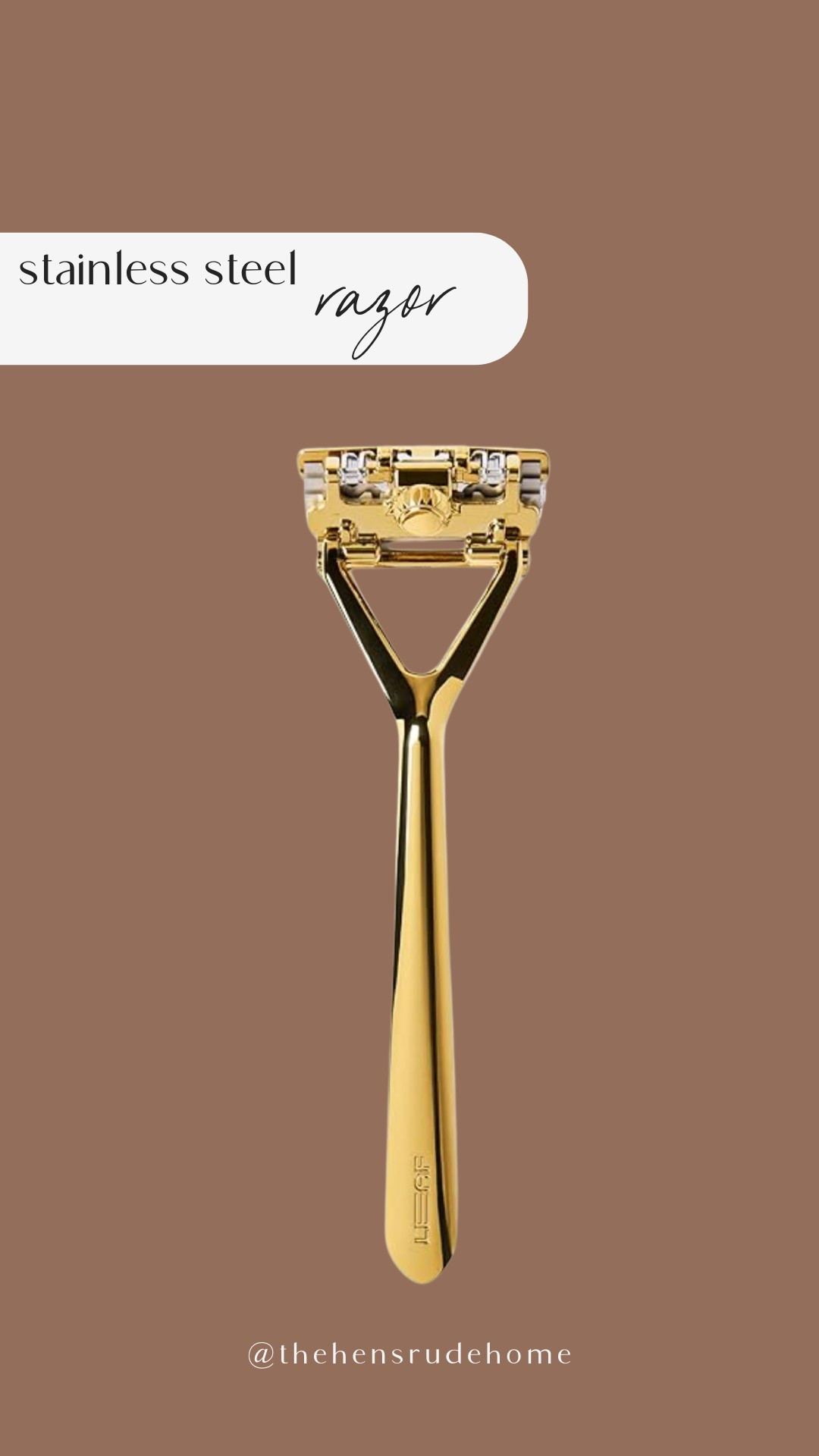 Stainless steel razor

#LTKFindsUnder100 #LTKGiftGuide #LTKBeauty