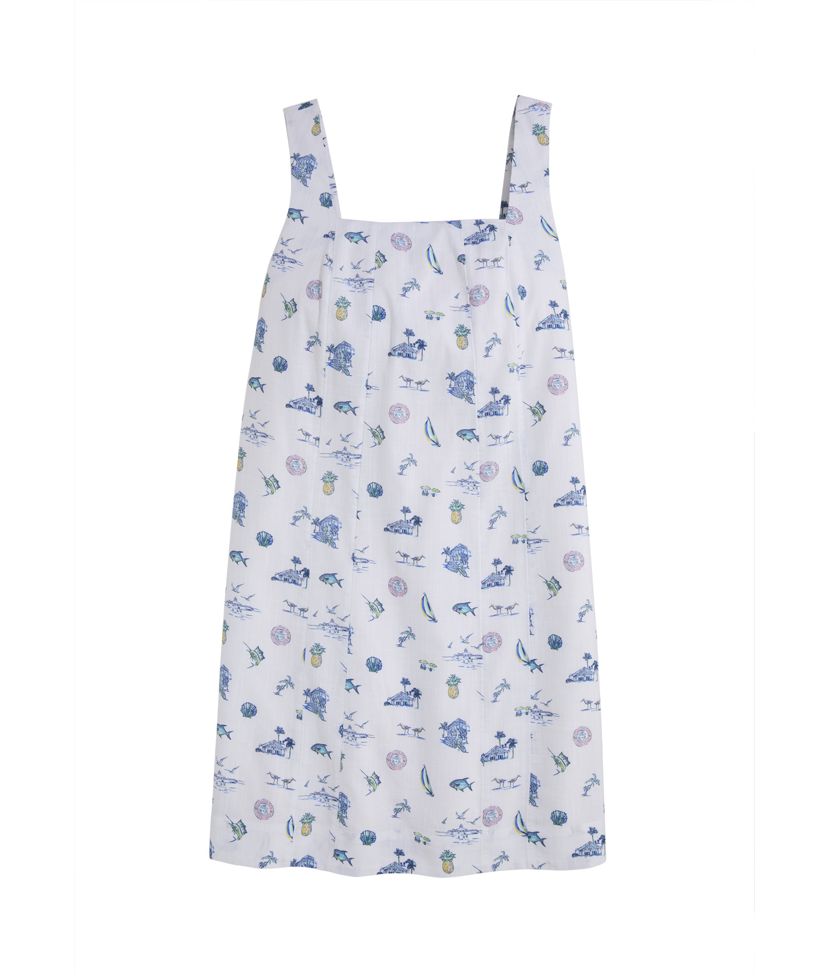 OUTLET Square Neck Shift Dress | vineyard vines