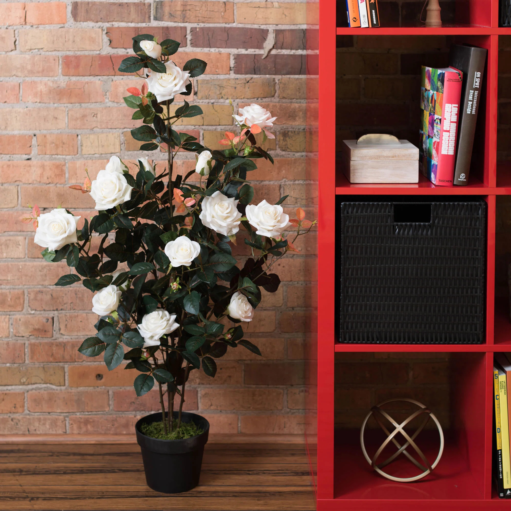 45" Artificial Red Rose Plant in PotByLark Manor™4.7Rated 4.7 out of 5 stars.415 Reviews | Wayfair North America