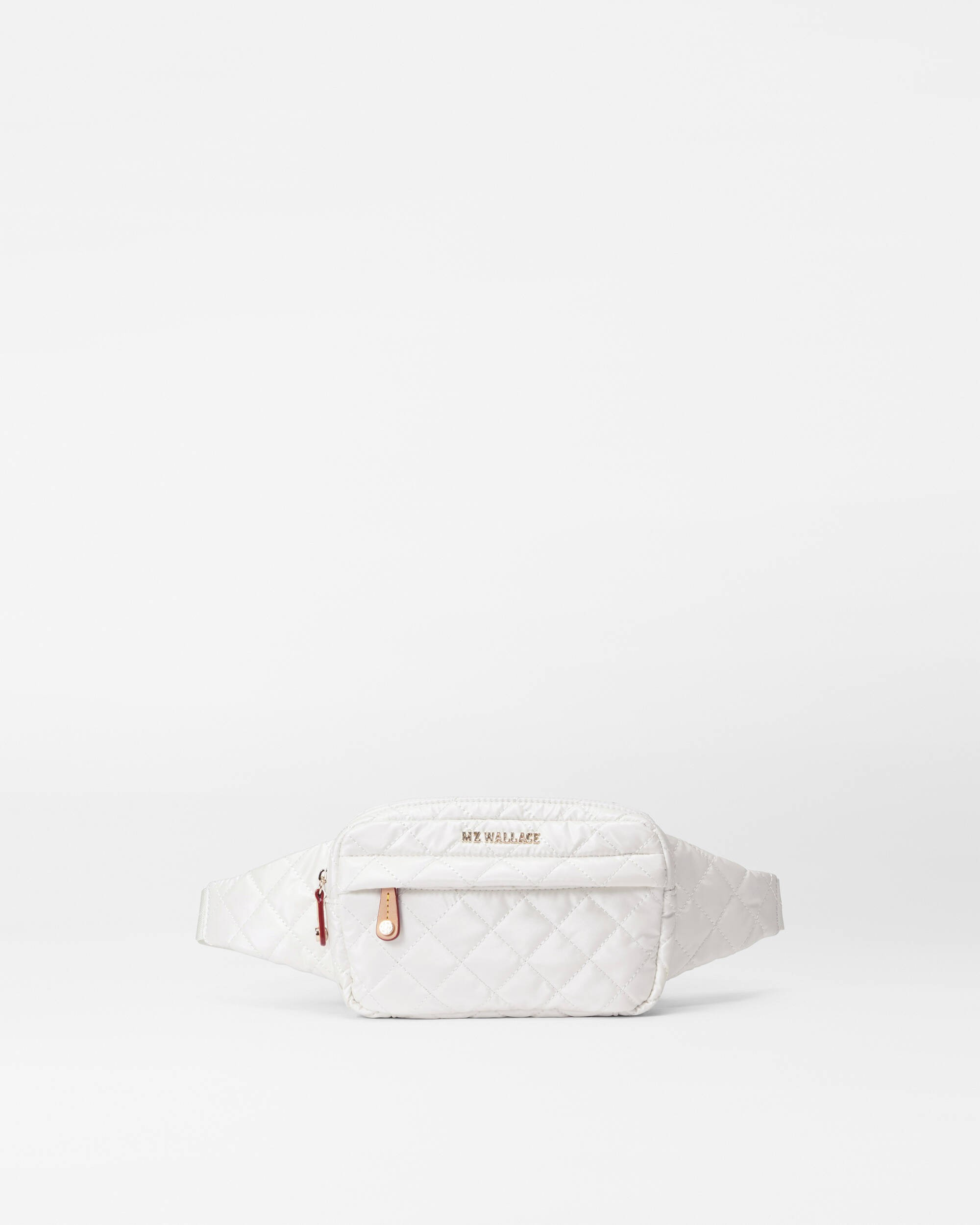 Pearl Metallic Metro Belt Bag | MZ Wallace