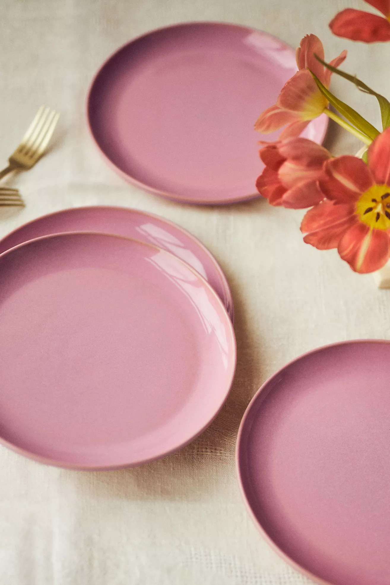 The Rowen Portuguese Stoneware Side Plates, Set of 4 | Anthropologie (US)