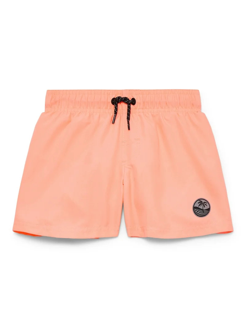 Wonder Nation Boys Everyday Swim Trunks with UPF50, Sizes 4-18 & Husky | Walmart (US)
