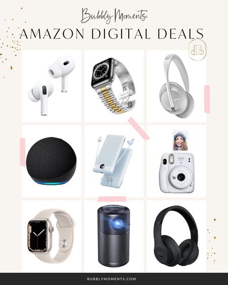 Amazon Digital Deals

#Amazon #Watch #Earphones #Headphones #BluetoothSpeaker #Speaker #Instax #GiftGuide #GiftIdea 

#LTKsalealert #LTKfindsunder100 #LTKGiftGuide
