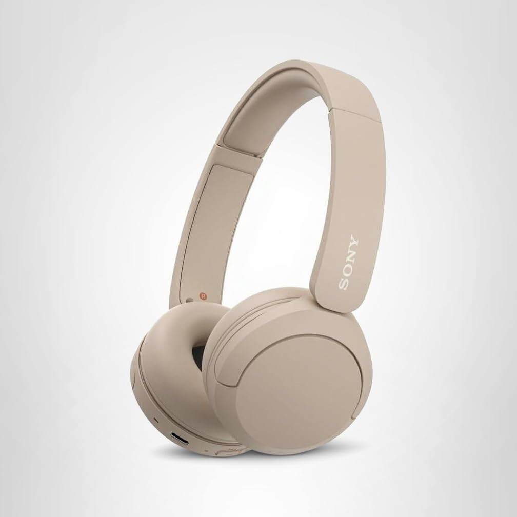 Sony WH-CH520 Wireless Headphones Bluetooth On-Ear Headset with Microphone and up to 50 Hours Bat... | Amazon (US)
