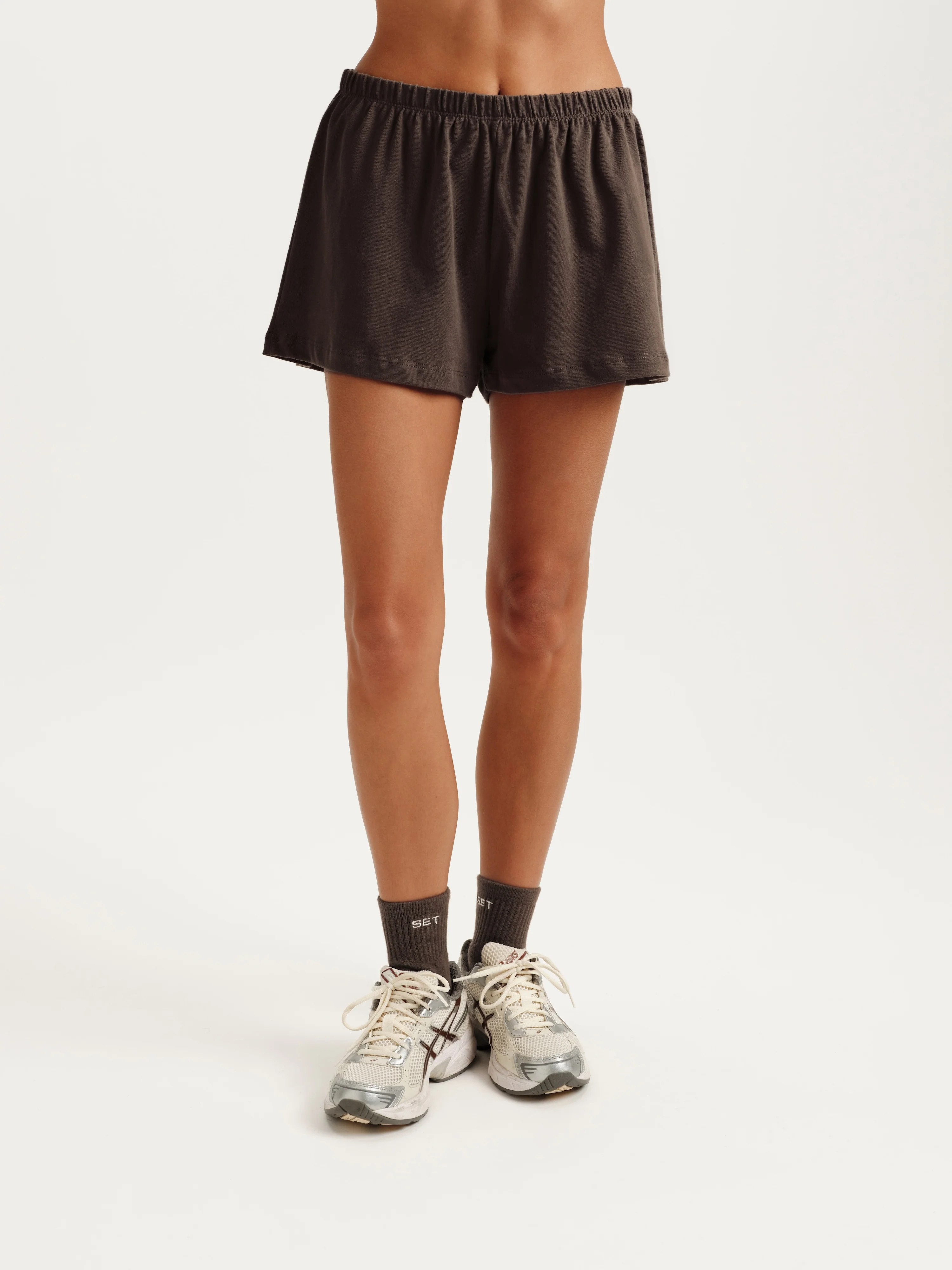 HEAVY COTTON EASY SHORTS - GRAIN | SET Active