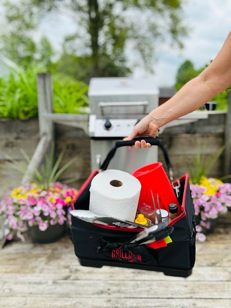 This grill caddy bag allows me to neatly organize and carry all of my sauces and utensils to the grill at one time. This is great for Father’s Day gift as well!

#LTKGiftGuide #LTKFindsUnder50 #LTKHome