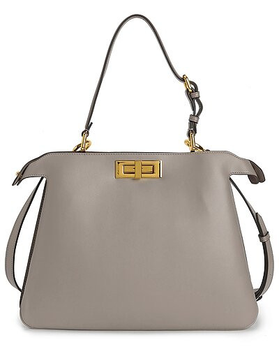 Structured Leather Top-Handle Satchel | Rue La La