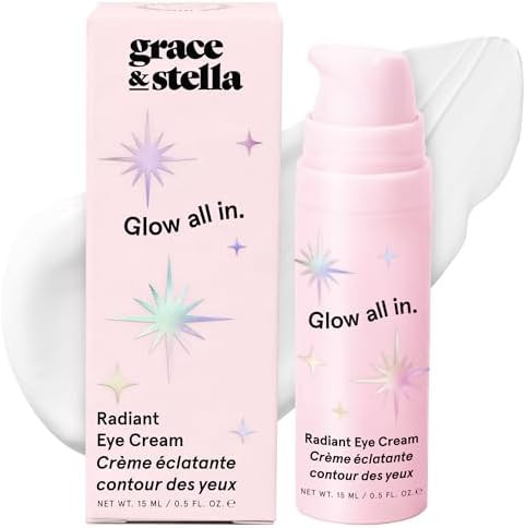 grace & stella Retinol & Caffeine Under Eye Serum Anti Aging - Travel Essentials - Hydrating Crea... | Amazon (US)