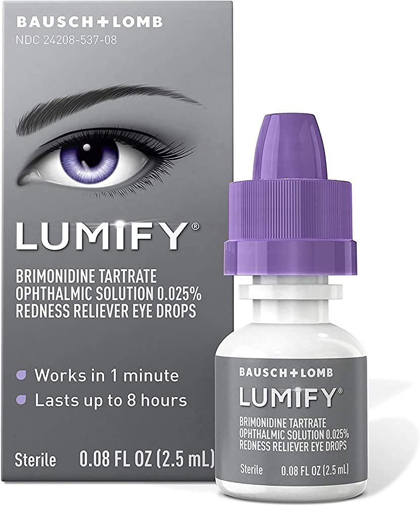 LUMIFY Redness Reliever Eye Drops 0.08 Ounce (2.5mL) | Amazon (US)