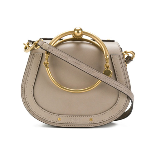 ChloÃ© Nile shoulder bag - Grey | Farfetch EU