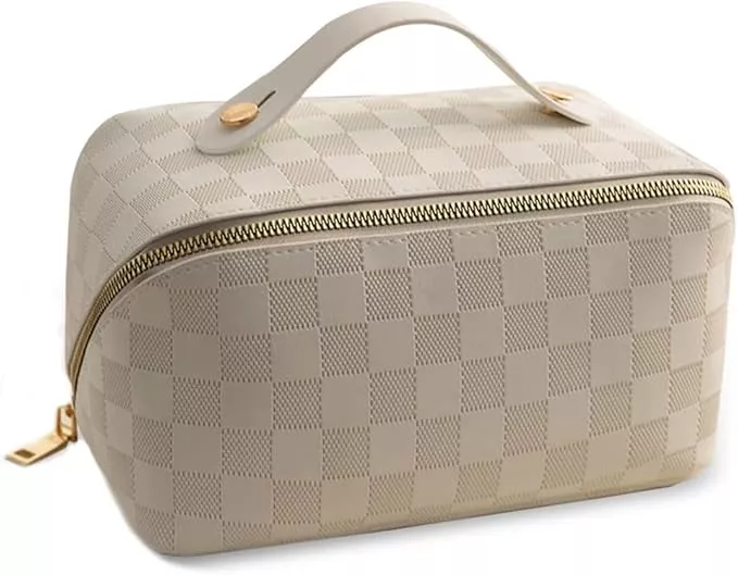 Makeup Bag for Women Checkered … curated on LTK