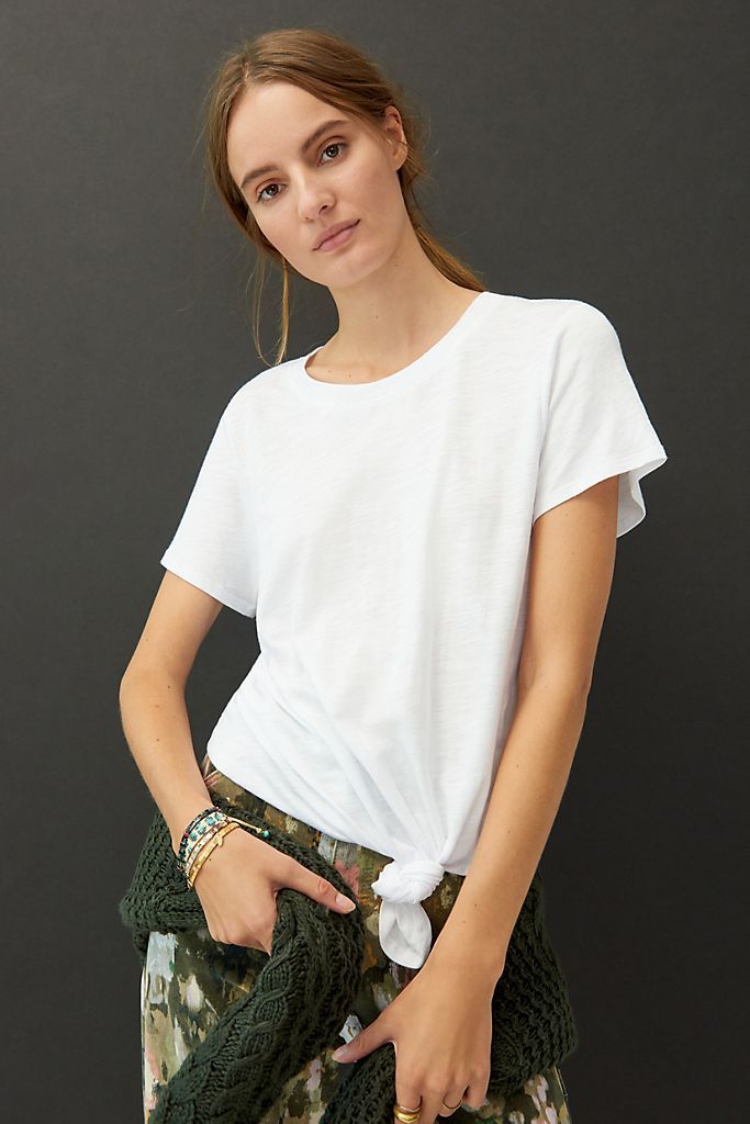 Sanctuary Dayna Knotted Tee | Anthropologie (US)