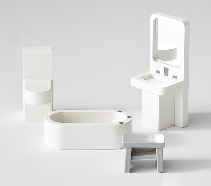 Bathroom Dollhouse Accessory Set | Pottery Barn Kids