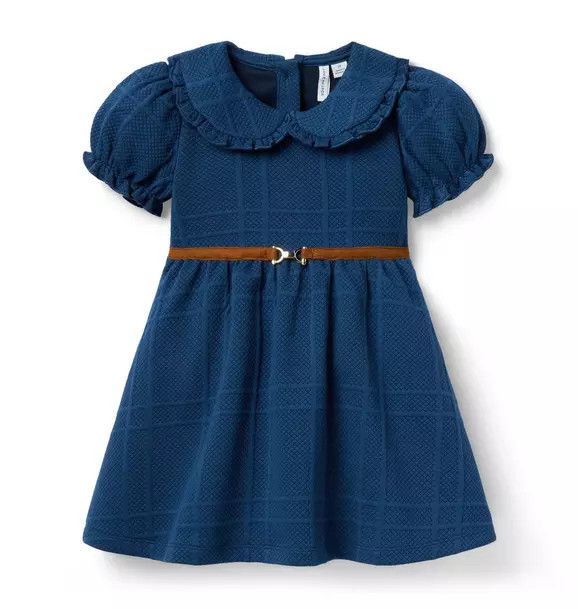 The Quilted Collared Equestrian Dress | Janie and Jack