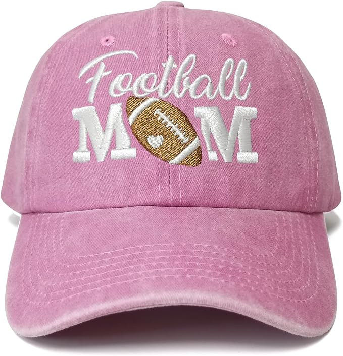 Embroidered Soccer Football Volleyball Basketball Softball Mom Hats | Amazon (US)