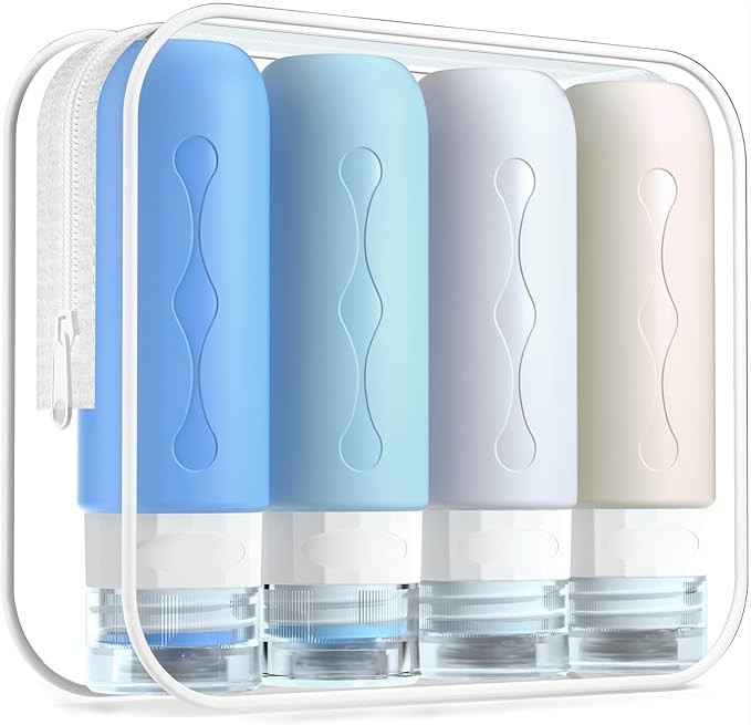 Gemice Travel Bottles for Toiletries Tsa Approved Travel Size Containers BPA Free Leak Proof Trav... | Amazon (US)