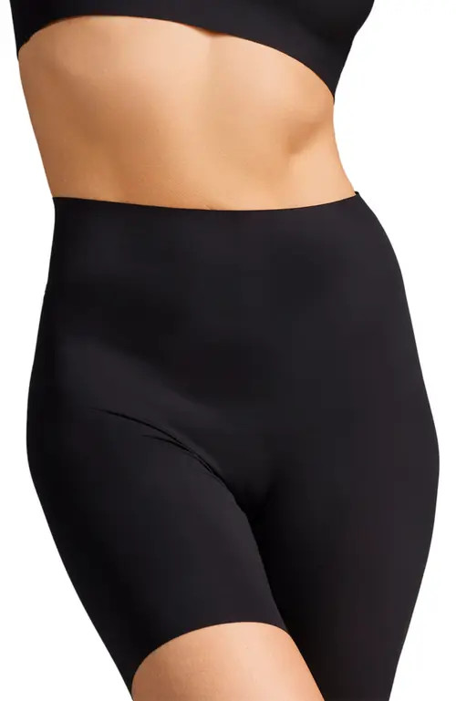 Siella No Show Shapewear Short in Black at Nordstrom, Size Large | Nordstrom