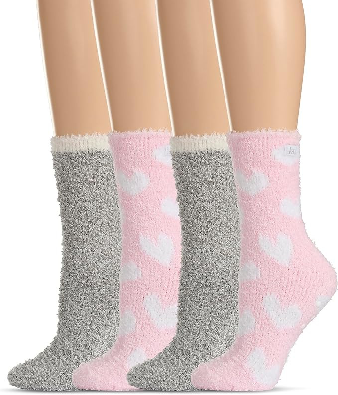 Karen Neuburger womens Two Pack Fuzzy Socks | Amazon (US)