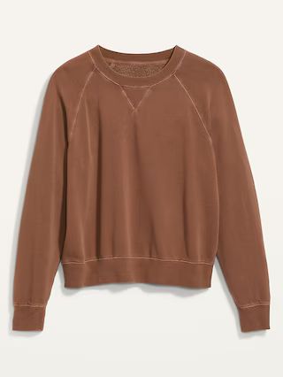 Vintage Specially Dyed Crew-Neck Sweatshirt for Women | Old Navy (US)