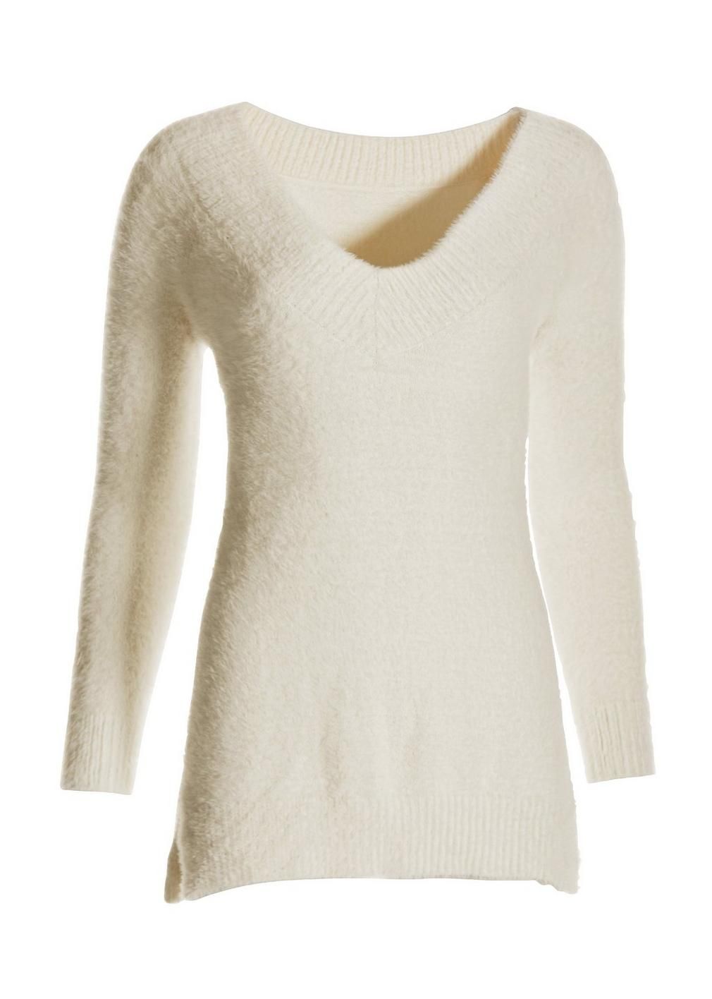 V-Neck Cozy Sweater | Boston Proper