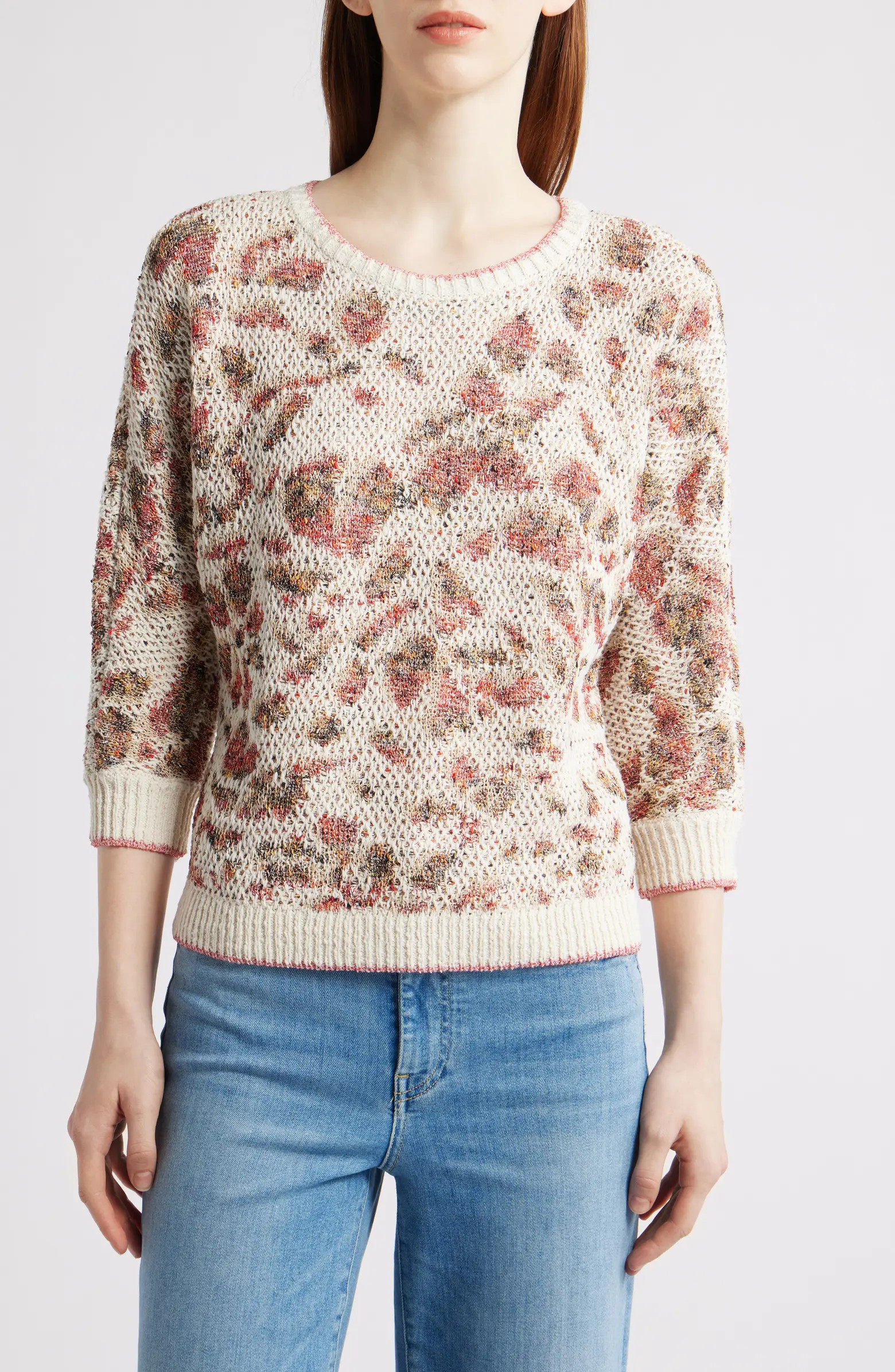 NIC+ZOE Pattern Play Sweater | Nordstrom | Nordstrom