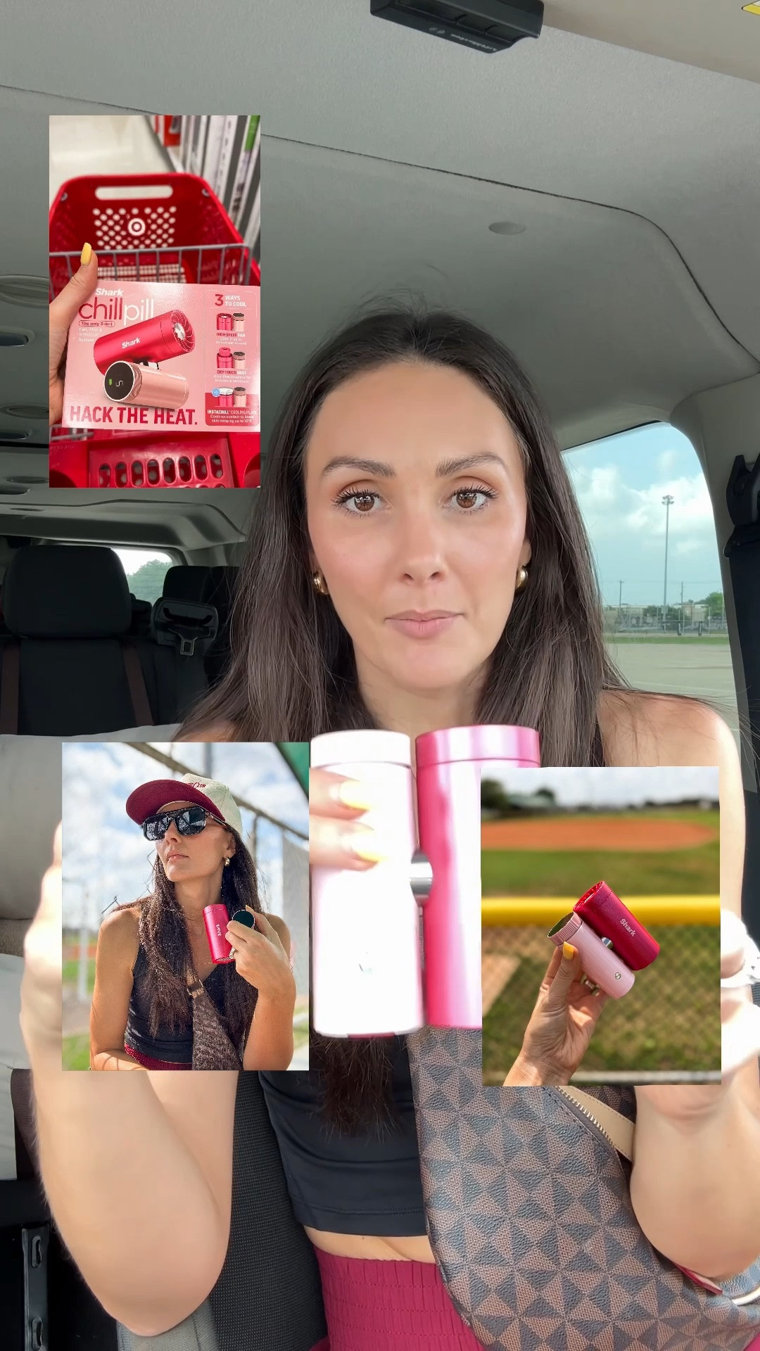 #ad Sportsmom Heat hack: the @sharkhome ChillPill! This little fan makes a BIG difference staying cool from the beach to the ball field this summer @target #targetpartner #sharkpartner #sharkchillpill

#LTKmomlife #LTKSeasonal #LTKTravel