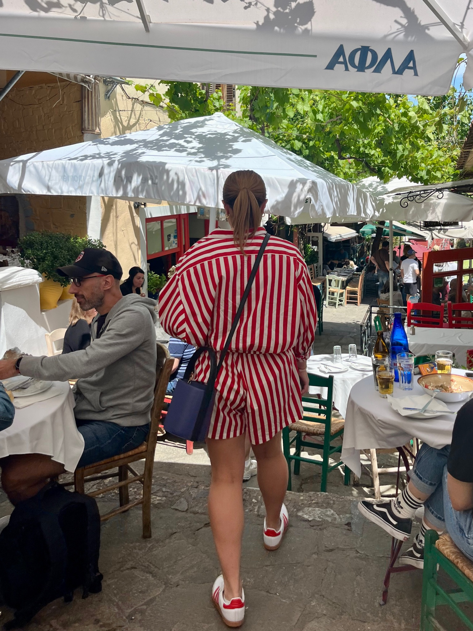 Comfy romper and coordinating sneakers to walk around Athens! ❤️

#LTKSeasonal #LTKtravel
