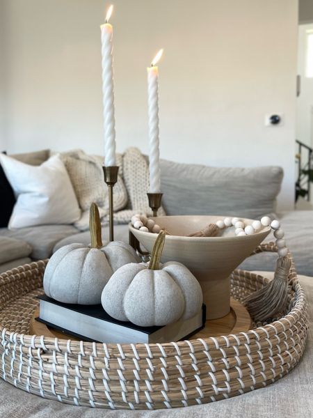 DIY concrete pumpkins, they are so simple and cheap to make! 

#LTKhome #LTKSeasonal #LTKunder50