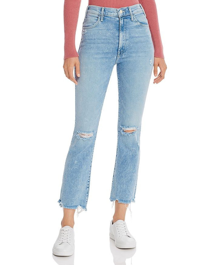 MOTHER
            
    
                
                    The Hustler Ankle Chewed-Hem Flared... | Bloomingdale's (US)