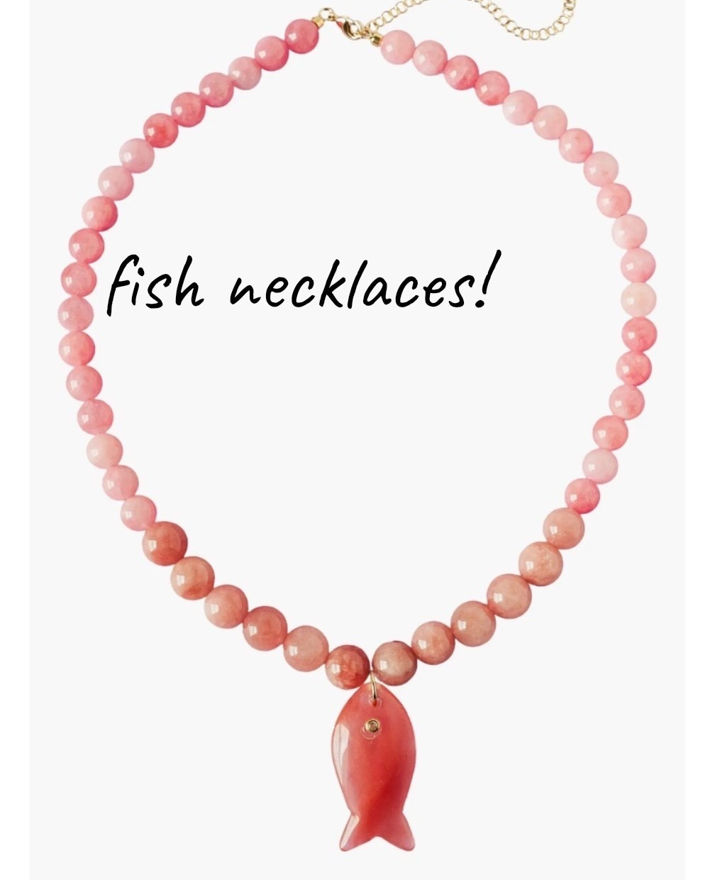 Fish necklaces 
Spring + summer accessories 
Vacation 

#LTKSeasonal