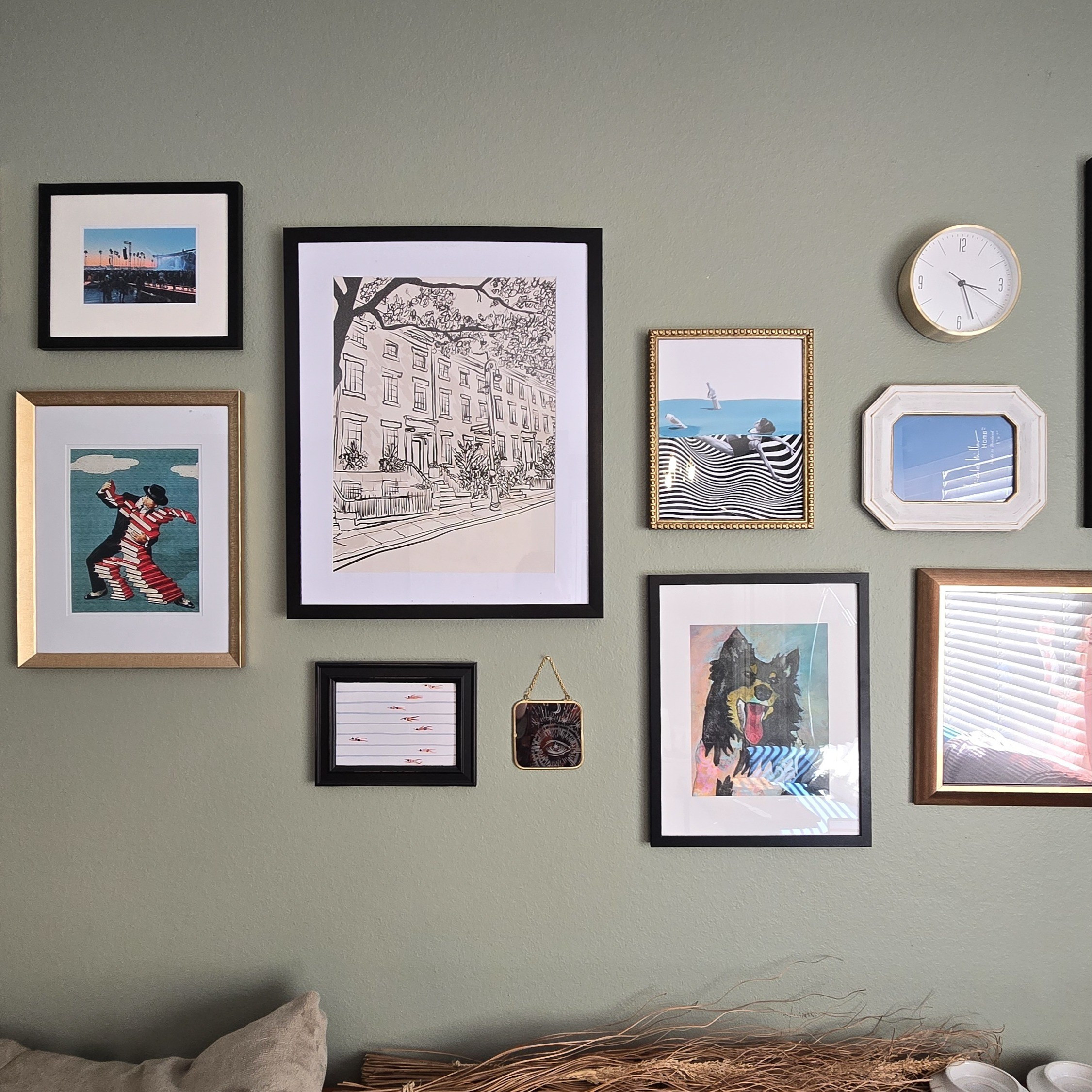 We used this gallery wall picture frame set from Target to fill in our photo wall. It comes with 7 black frames of various sizes and is only $28 on sale for Target Circle Week! 

#LTKxTarget #LTKsalealert #LTKhome