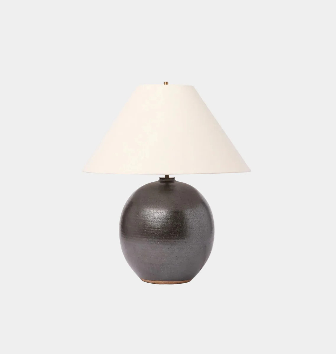 Orb Table Lamp in Iron Black | Amber Interiors