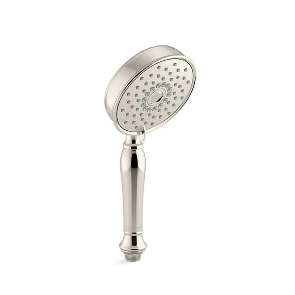 KOHLER Bancroft 3.0 -Spray Vibrant Polished Nickel Handheld Shower Head 2.5 GPM | K-22163-SN | Lowe's