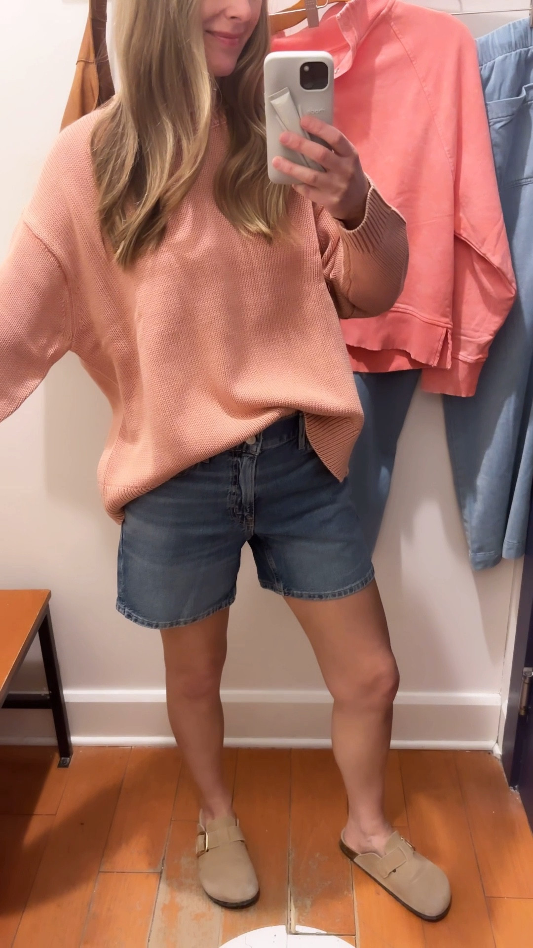 denim season is here and this sale is actually worth it 👏

my go-to American Eagle shorts + jeans are 25–40% off right now (yes, the pairs I always wear)

if you’ve been waiting to grab new denim… this is your sign to run 🏃‍♀️

easy, flattering, and the kind you’ll reach for on repeat all season

#LTKxAerie #LTKOver40 #LTKSaleAlert