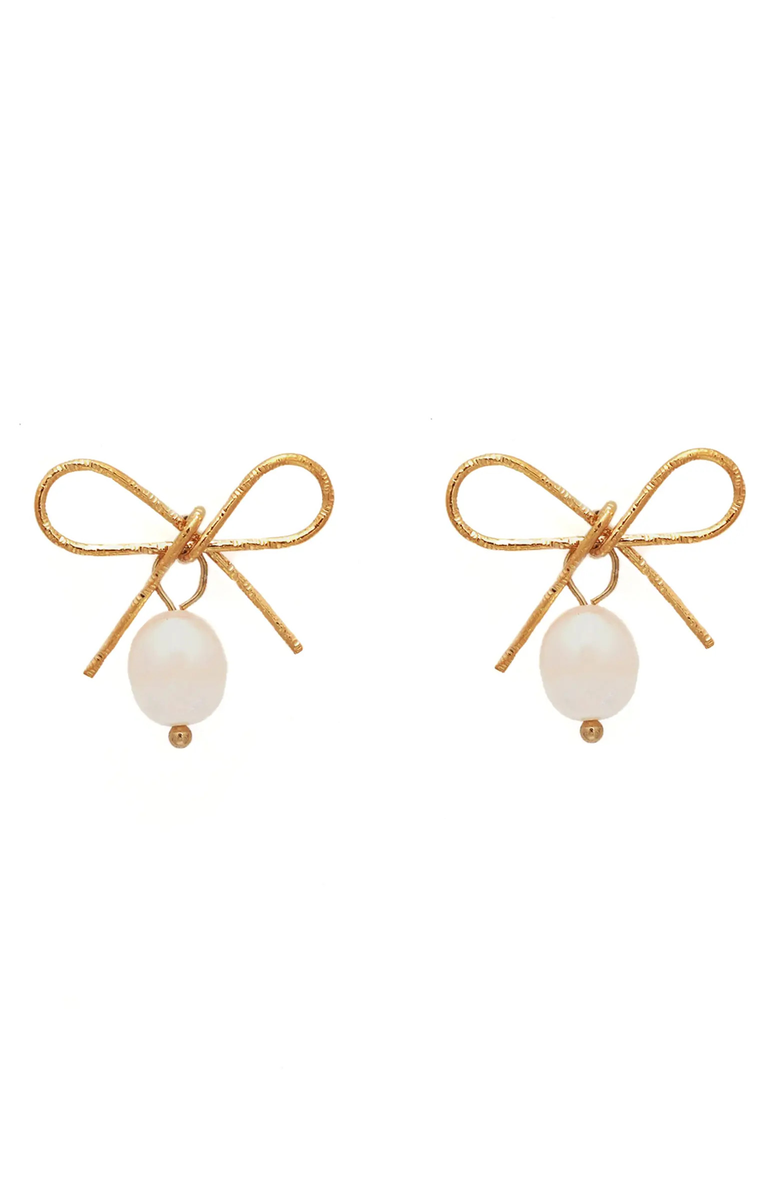Petit Moments Missy Freshwater Pearl Drop Earrings | Nordstrom | Nordstrom