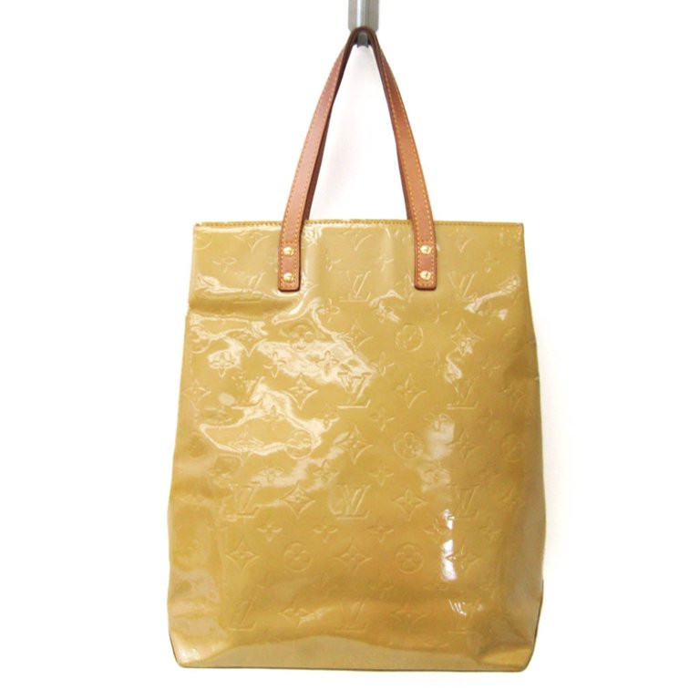 Pre-Owned Louis Vuitton Monogram Vernis Reade MM M91141 Women's Handbag Soft Beige (Good) | Walmart (US)