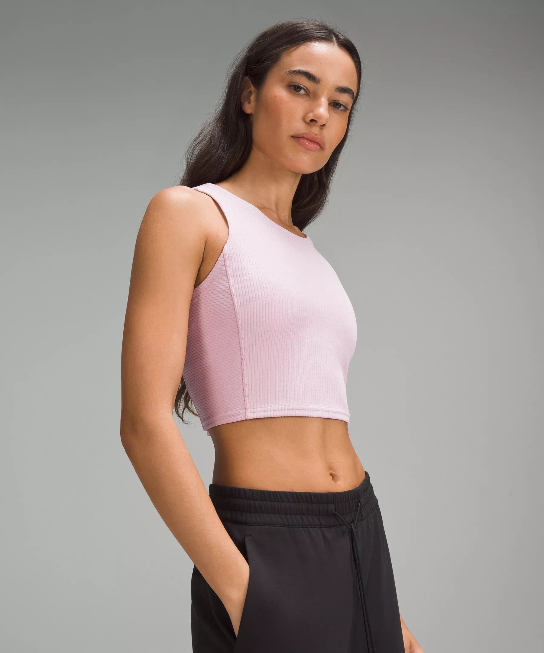 Ribbed Softstreme Cropped Tank Top | Lululemon (US)