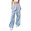 XPONNI Women's Baggy Y2K Parachute Pants | Amazon (US)